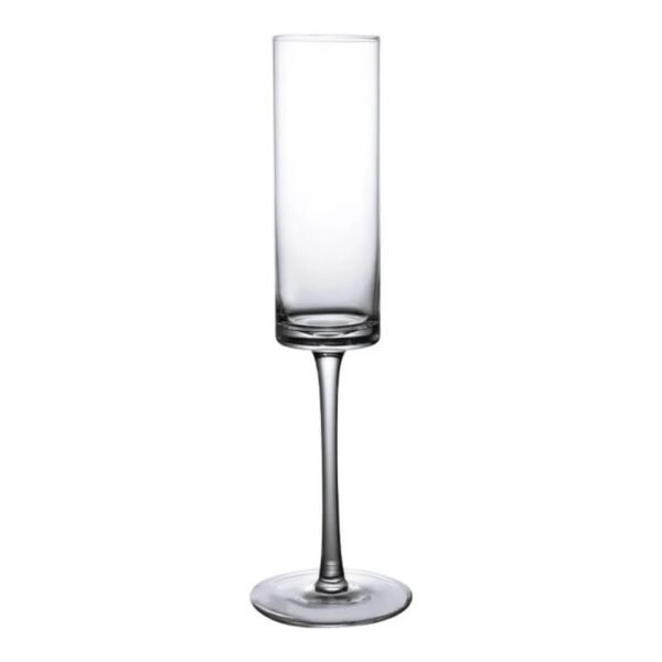 6pcs Elegant Smoky Champagne Flutes – Modern Sophistication - Image 6